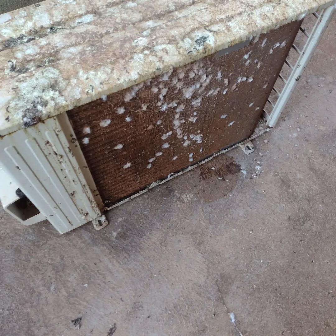 Limpeza da condensadora externa